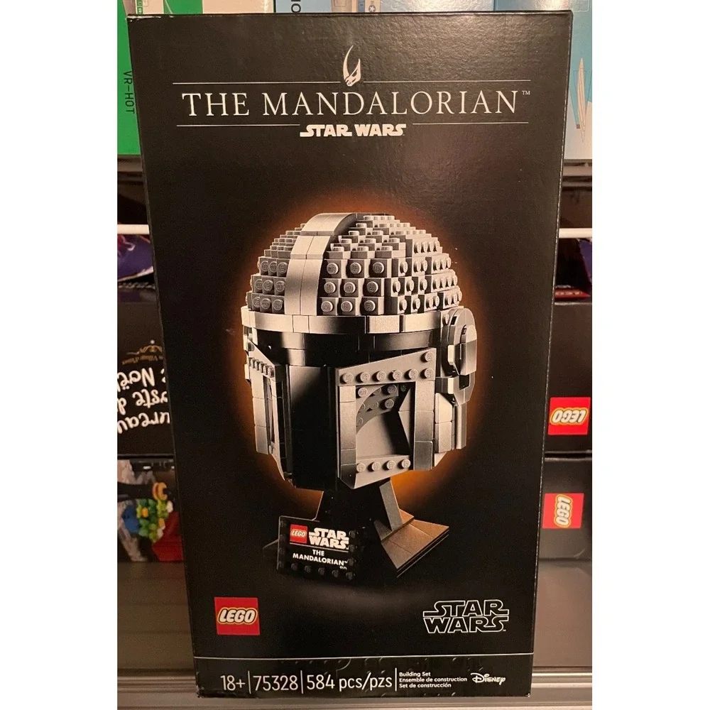 LEGO / STAR WARS: THE MANDALORIAN HELMET / 75328 / BRAND NEW / SEALED